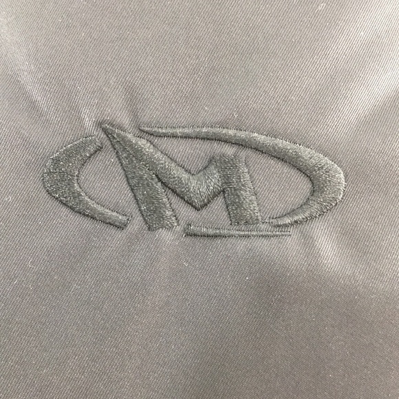 Marker Black White Ski Vest Jacket Womens 14 Zip Up Lined - Picture 13 of 13